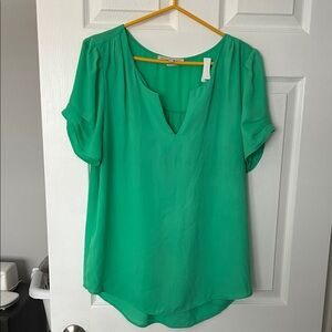 Daniel Rainn Vibrant Green Blouse